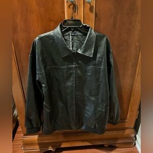NWT Sampeel Faux Leather Women’s Jacket Size Large